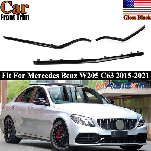 Gloss black front - 3x,