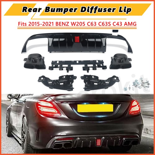 Rear bumper diffuser - rear,