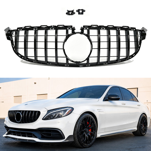 Gloss black front - grille, grill
