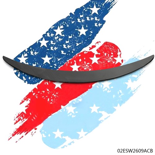 Carbon fiber rear spoiler - fiber,