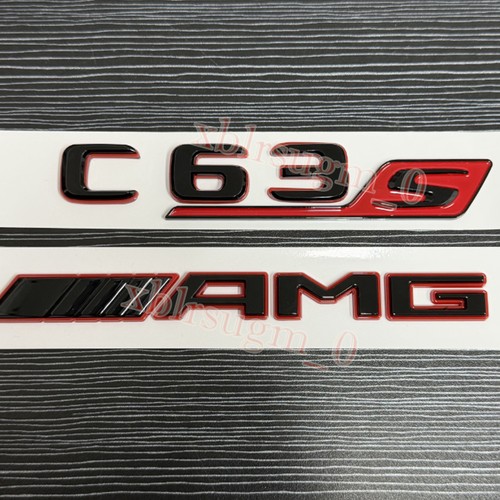 Für benz c63s - amg, schriftzug