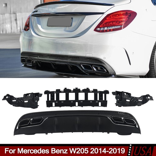 C63 style rear diffuser - c63,