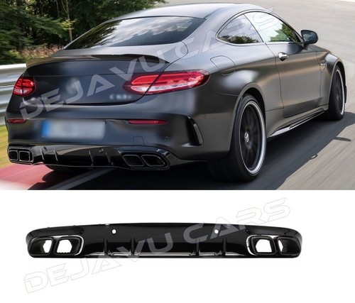 C63 amg look diffusor für - c63,
